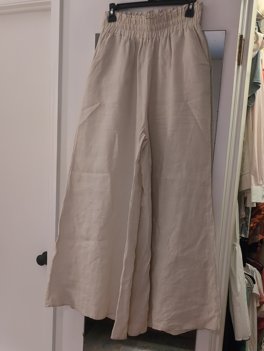 Wide Leg Linen Pants